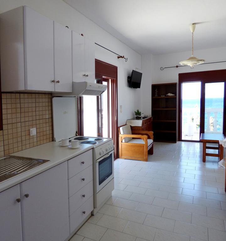 White House Hotel-Apart Karpathos Bagian luar foto