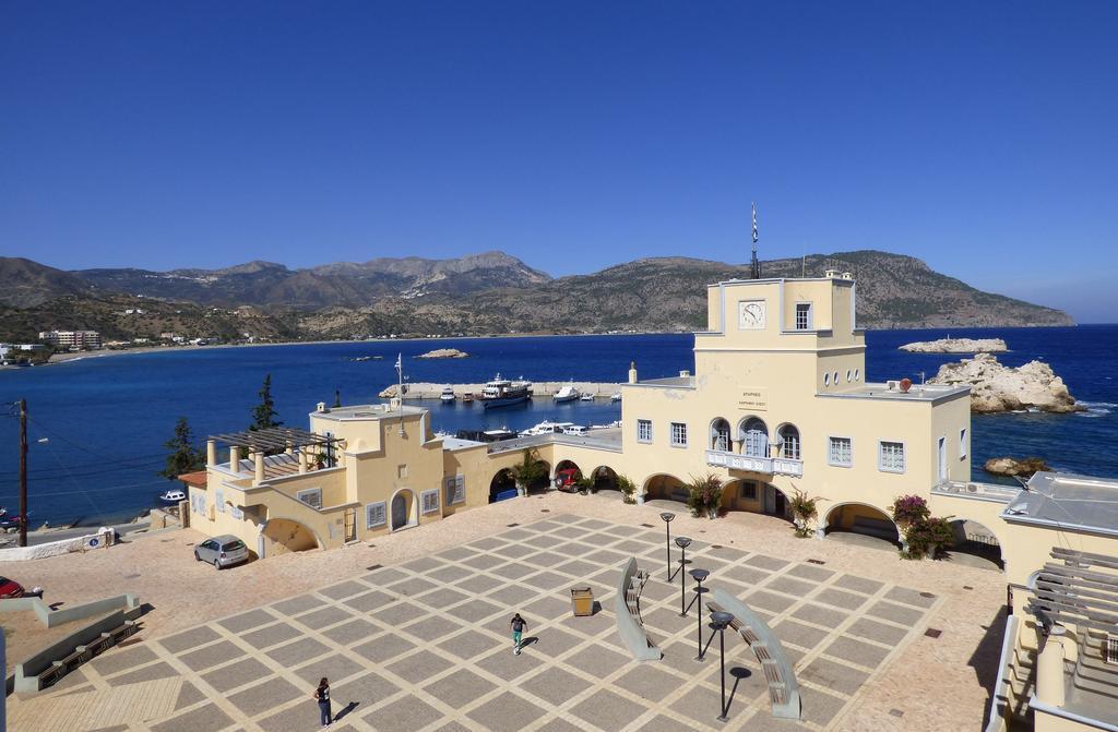 White House Hotel-Apart Karpathos Bagian luar foto