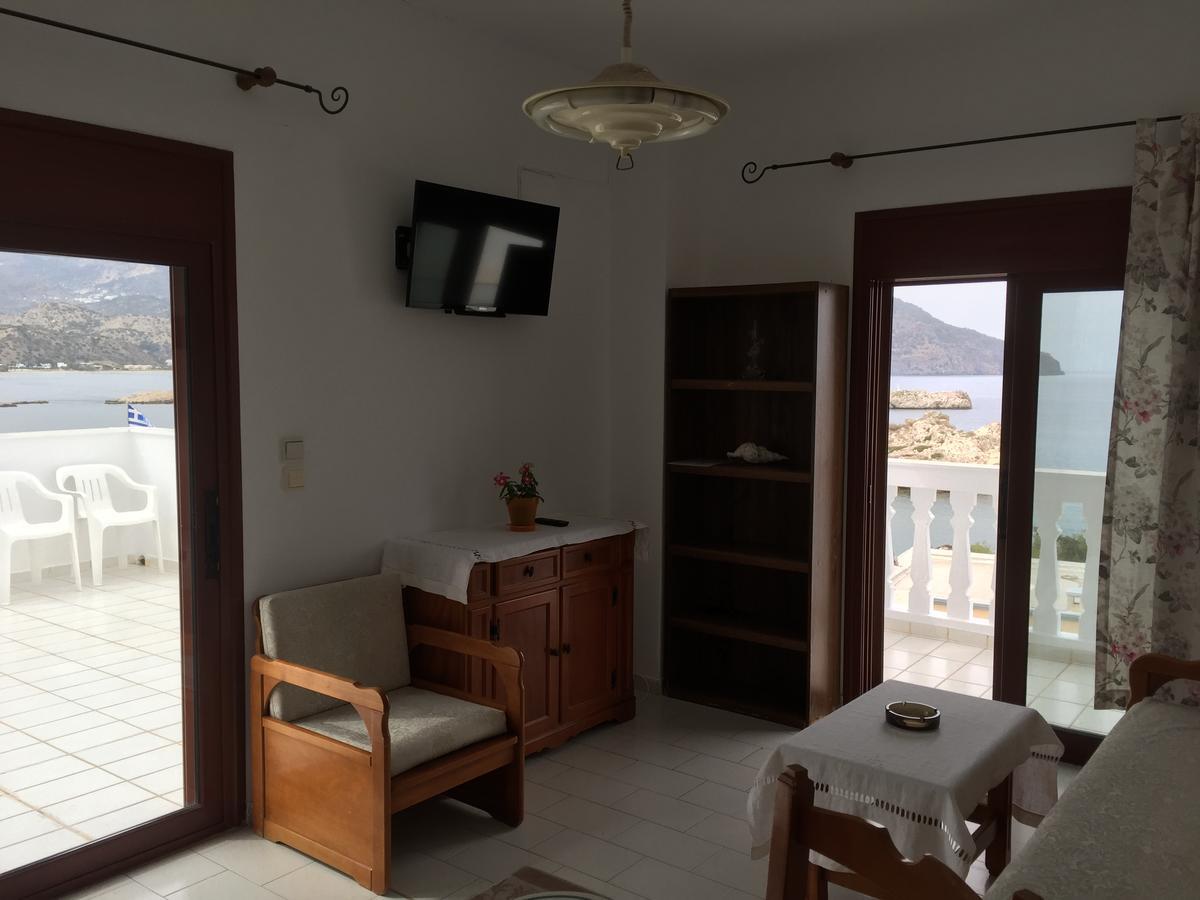 White House Hotel-Apart Karpathos Bagian luar foto