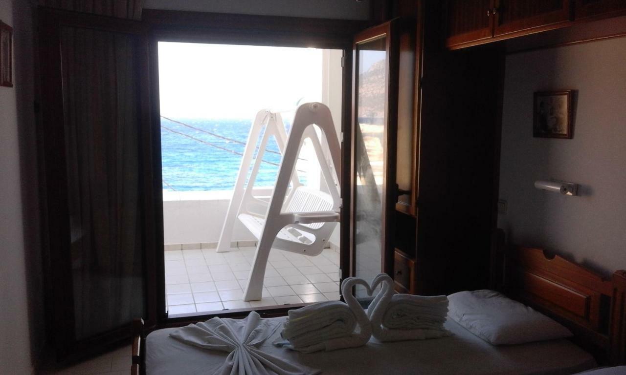 White House Hotel-Apart Karpathos Bagian luar foto